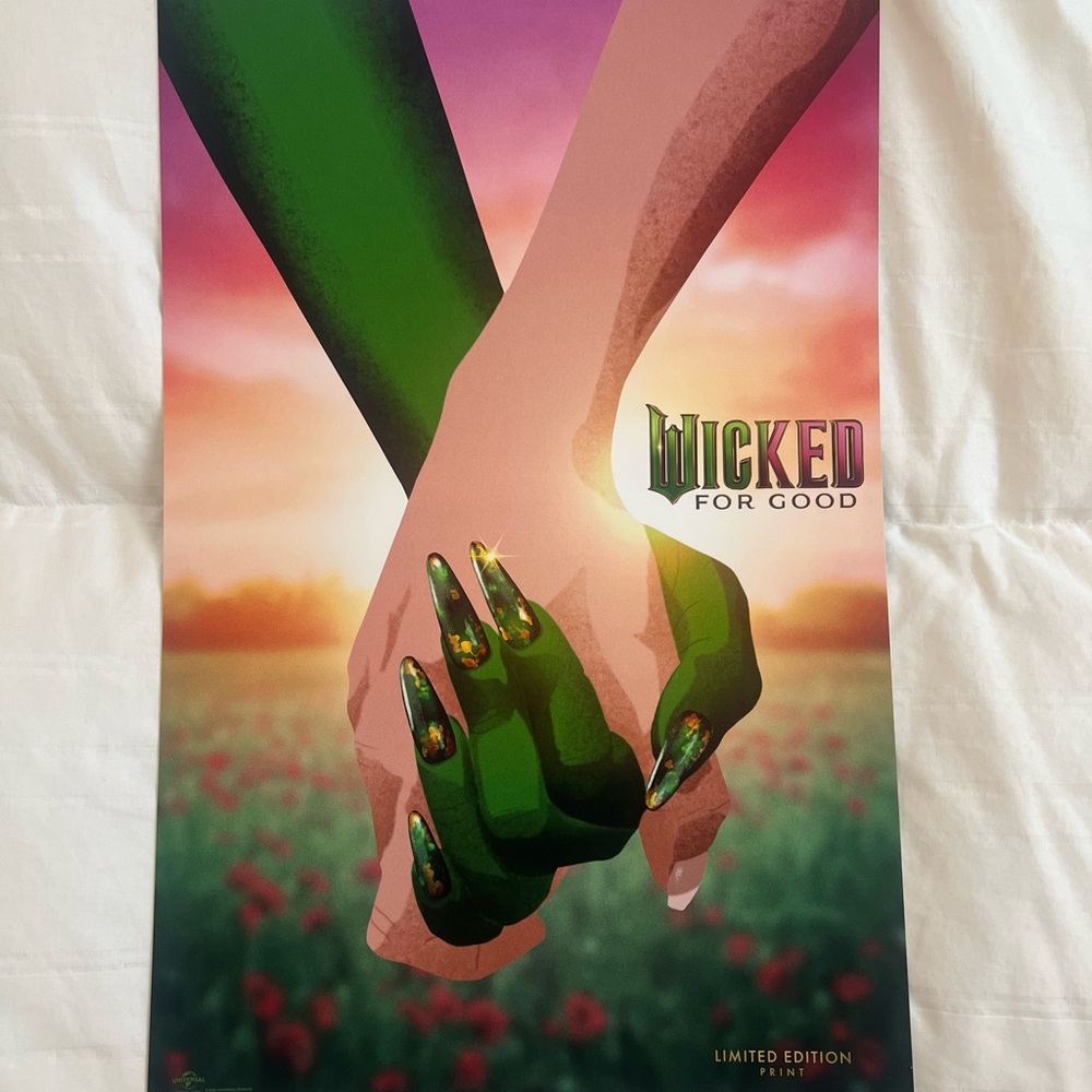 Wicked for good poster